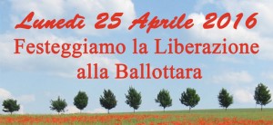 Scopri di più sull'articolo Ballottara – 25 aprile Festa della Liberazione