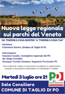 Scopri di più sull'articolo Nuova legge regionale sui parchi del Veneto